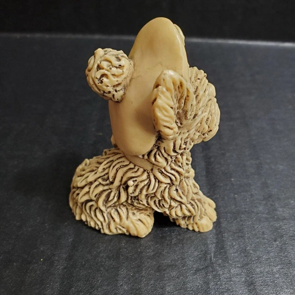 Vintage Scottish Terrier Figurine Resin England Norleans Dog Scottie 3.25